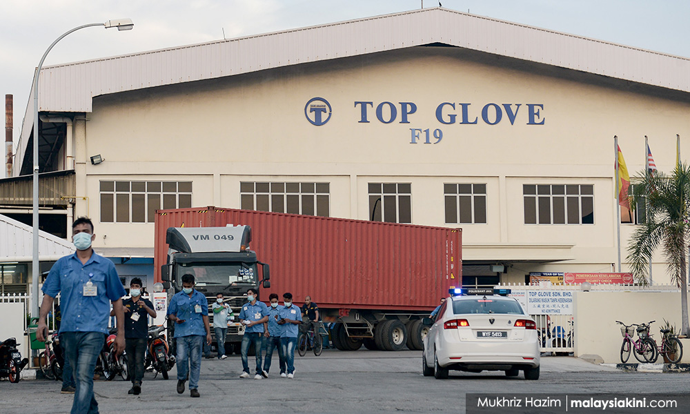 Top glove outlet factory