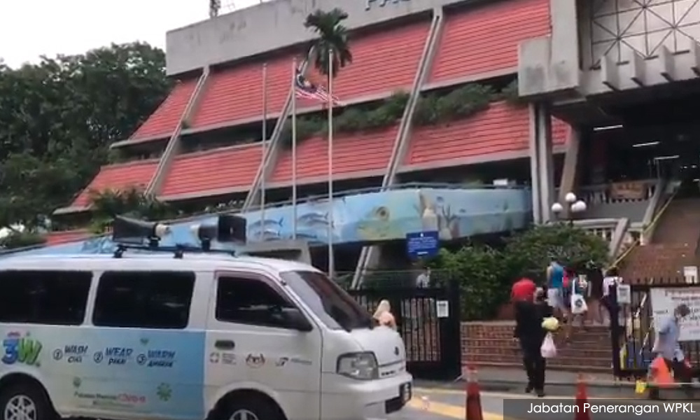 Van sebar mesej Belanjawan 2021 curi tumpuan penduduk TTDI